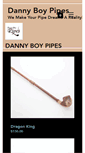 Mobile Screenshot of dannyboypipes.com